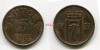 монета 5 эре 1953 год