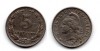 Монета 5 сентаво 1942 года Аргентина 