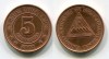 Монета 5 сентаво 2002 года Республика Никарагуа