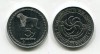Монета 5 тетри 1993 года Республика Грузия