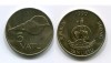 Монета 5 вату 1990 года Республика Вануату  