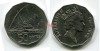Монета 50 центов 1995 года Республика Фиджи