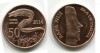Монета 50 песо 2014 года Остров Пасхи особая территория Чили