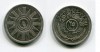 Монета серебряная 25 фильсов 1959 года Государство Ирак