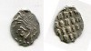 Монета серебряная копейка 1717 года. Царь Петр Алексеевич Романов   