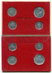 Подарочный набор из 4-х монет 1952 года Ватикан