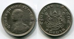 Монета 1 бат 1962 год Тайланд
