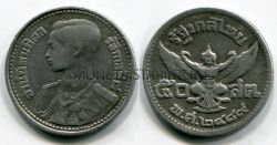 Монет 1/2 бата 1946 год Тайланд