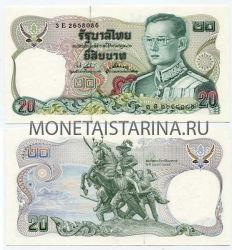 Банкнота 20 батов 1981 год Тайланд