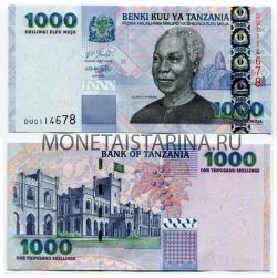 Банкнота 1000 шиллингов 2003 года Танзания