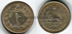 Монета 10 риал 1944 год Иран.