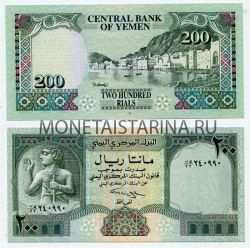 Банкнота 200 риалов 1993 года Йемен